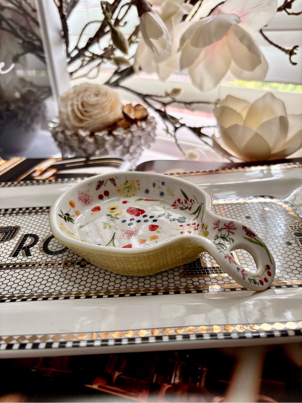 NWOT Anthropologie Appoline Spoon Rest 🌹